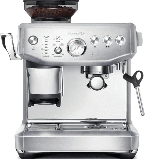 Breville Barista Express Impress Espresso Machine, BES876BSS