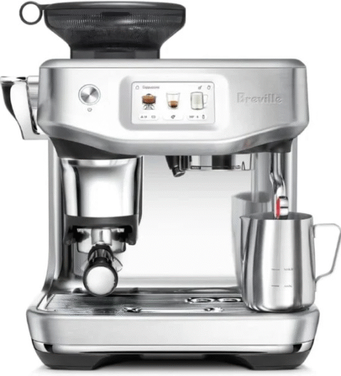Breville Barista Touch Impress Espresso Machine with Grinder, BES881BSS